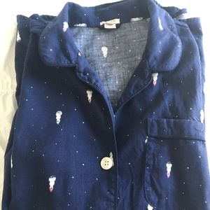 Jcrew winter nightshirt.